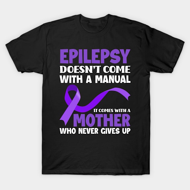 Epilepsy Warrior Fighter Epilepsy Awareness God T-Shirt by ksshop